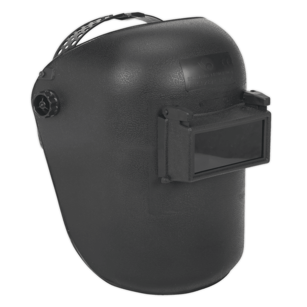 Welding Head Shield 2" x 4-1/4" Shade 10 Lens Model No.-9735