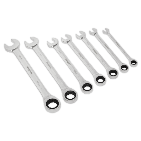 Ratchet Combination Spanner Set 7pc Metric Model No- 22011
