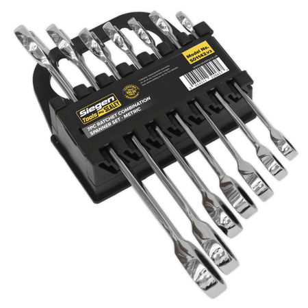 Ratchet Combination Spanner Set 7pc Metric Model No- 22011