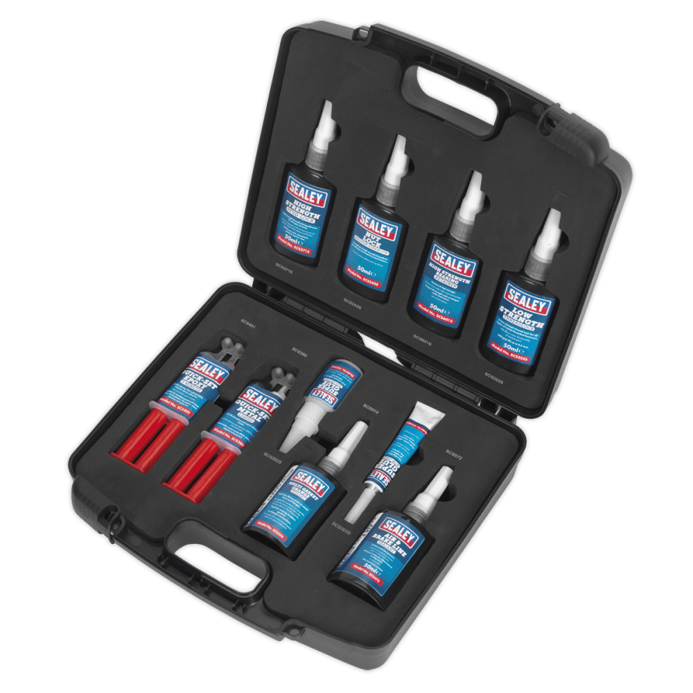 Adhesive & Sealant Kit 10pc Model No- SCSKIT1