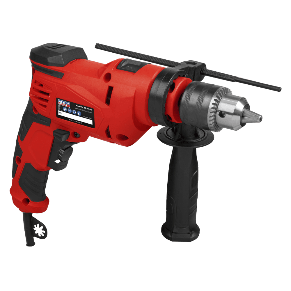Hammer Drill 13mm Variable Speed with Reverse 750W/230V Model No- SD750