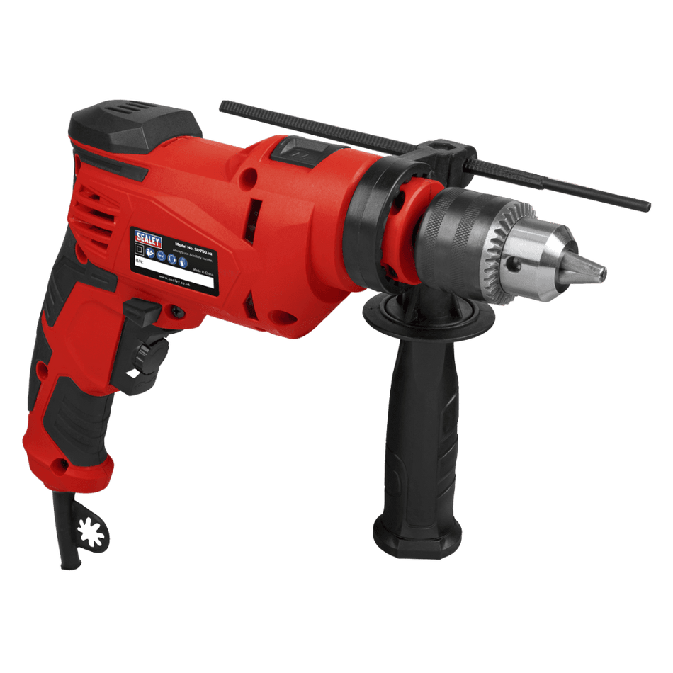 Hammer Drill 13mm Variable Speed with Reverse 750W/230V Model No- SD750