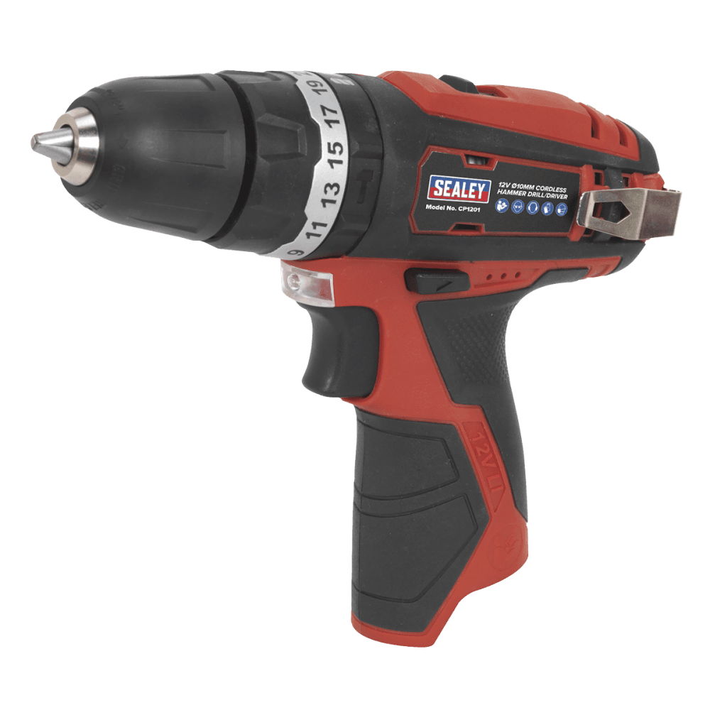 Hammer Drill/Driver 12V 10mm - Body Only Model No- CP1201