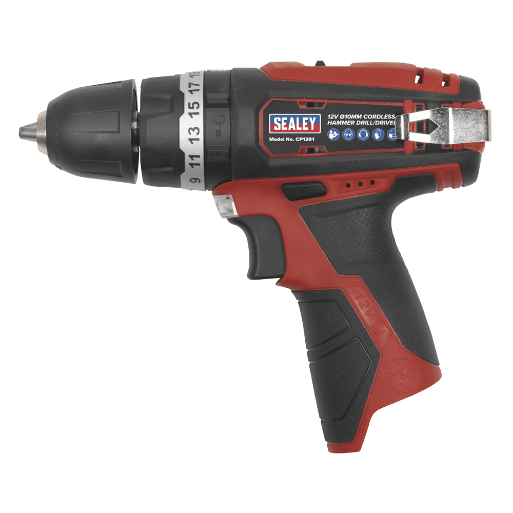 Hammer Drill/Driver 12V 10mm - Body Only Model No- CP1201