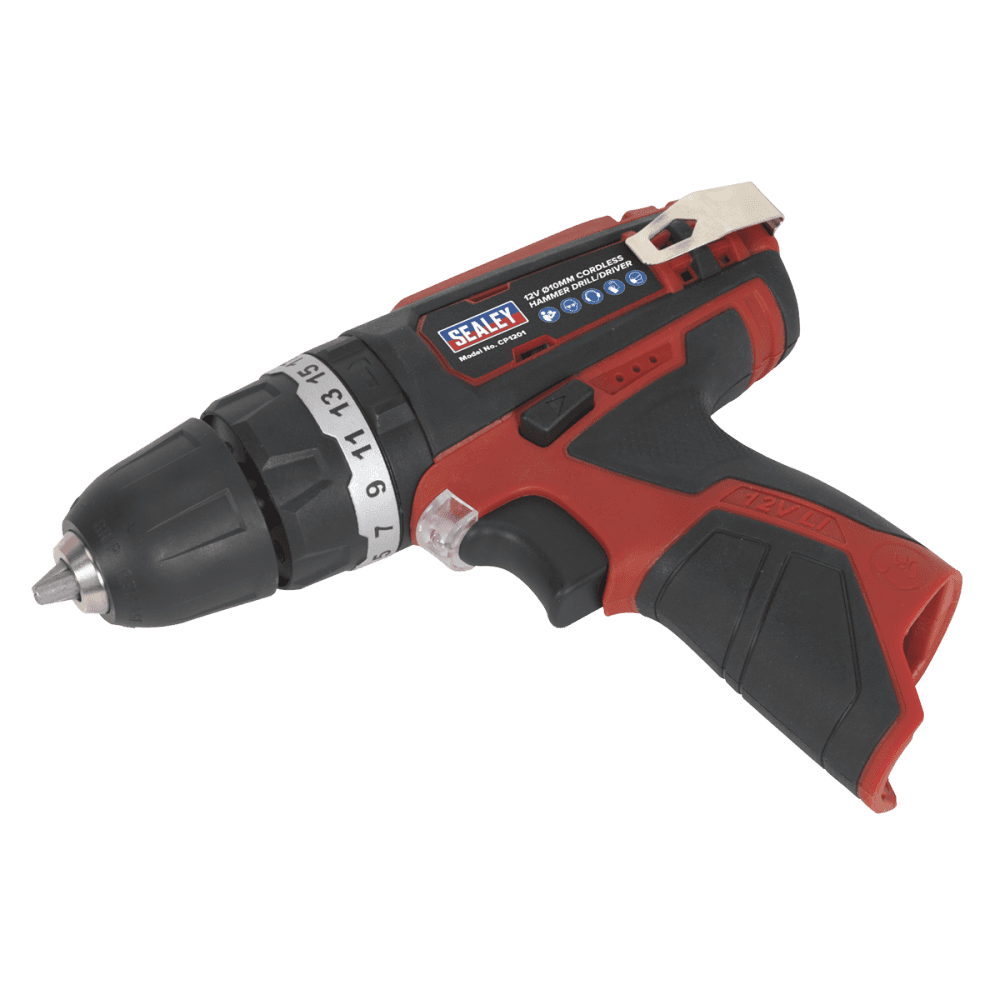 Hammer Drill/Driver 12V 10mm - Body Only Model No- CP1201