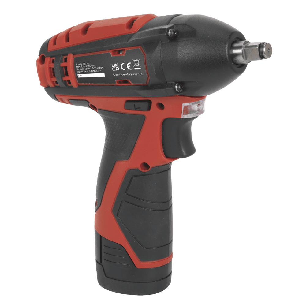 Impact Wrench 12V 3/8"Sq Drive 80Nm - Body Only Model No- CP1204
