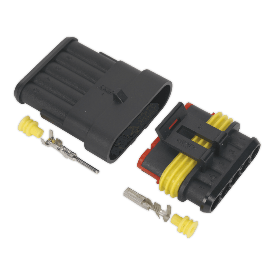 Superseal Male & Female Connector 5-Way Model No- 22479