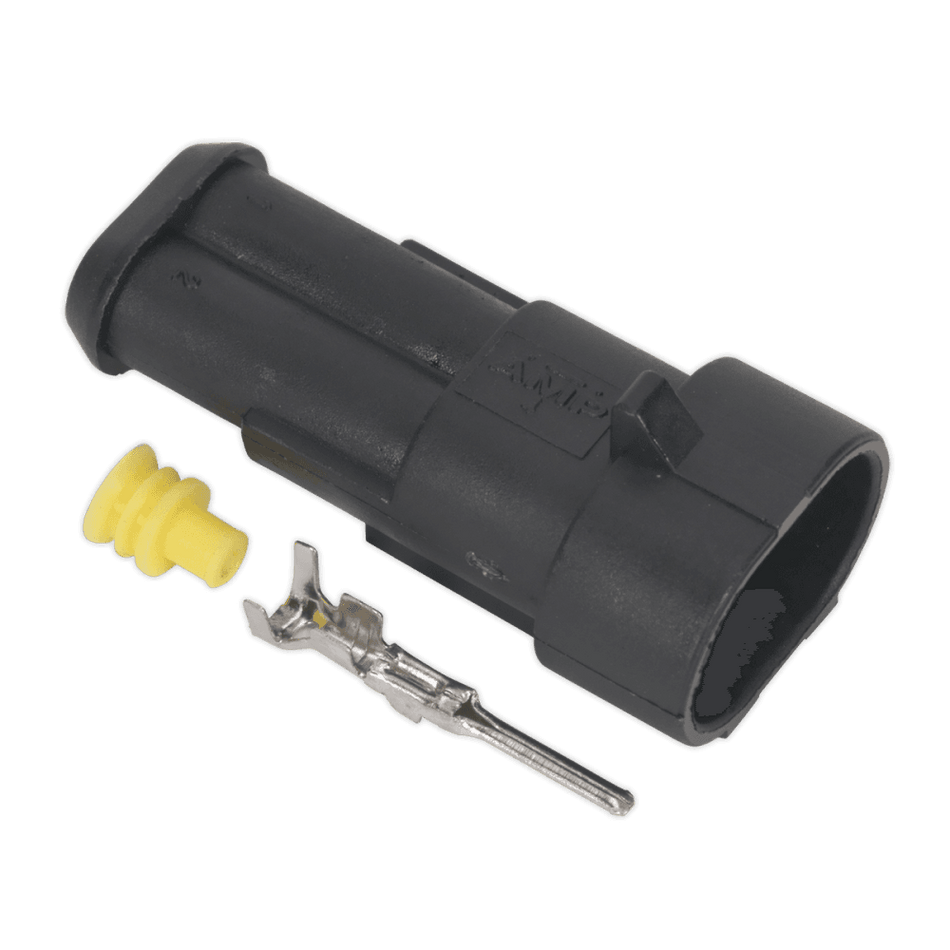 Superseal Male Connector 2-Way Pack of 5 Model No- 22462