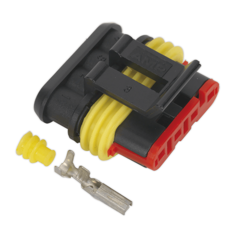 Superseal Female Connector 4-Way Pack of 3 Model No- 22467