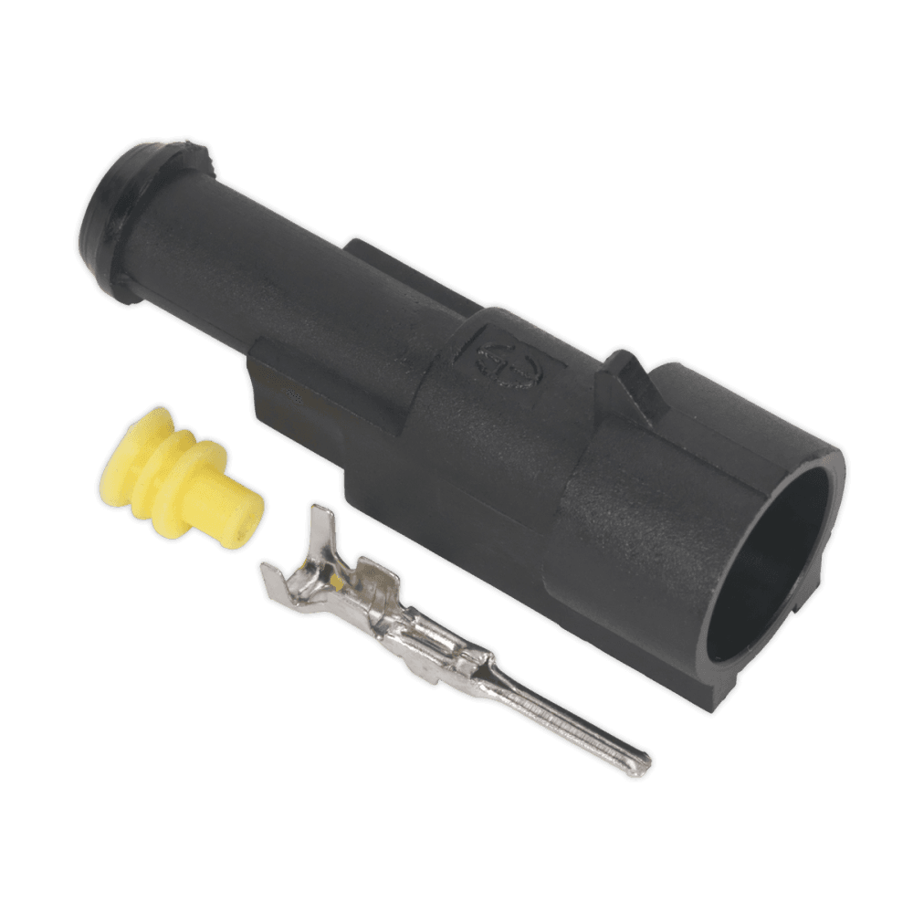 Superseal Male Connector 1-Way Pack of 5 Model No- 22458