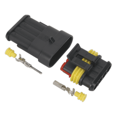 Superseal Male & Female Connector 4-Way Model No- 22476