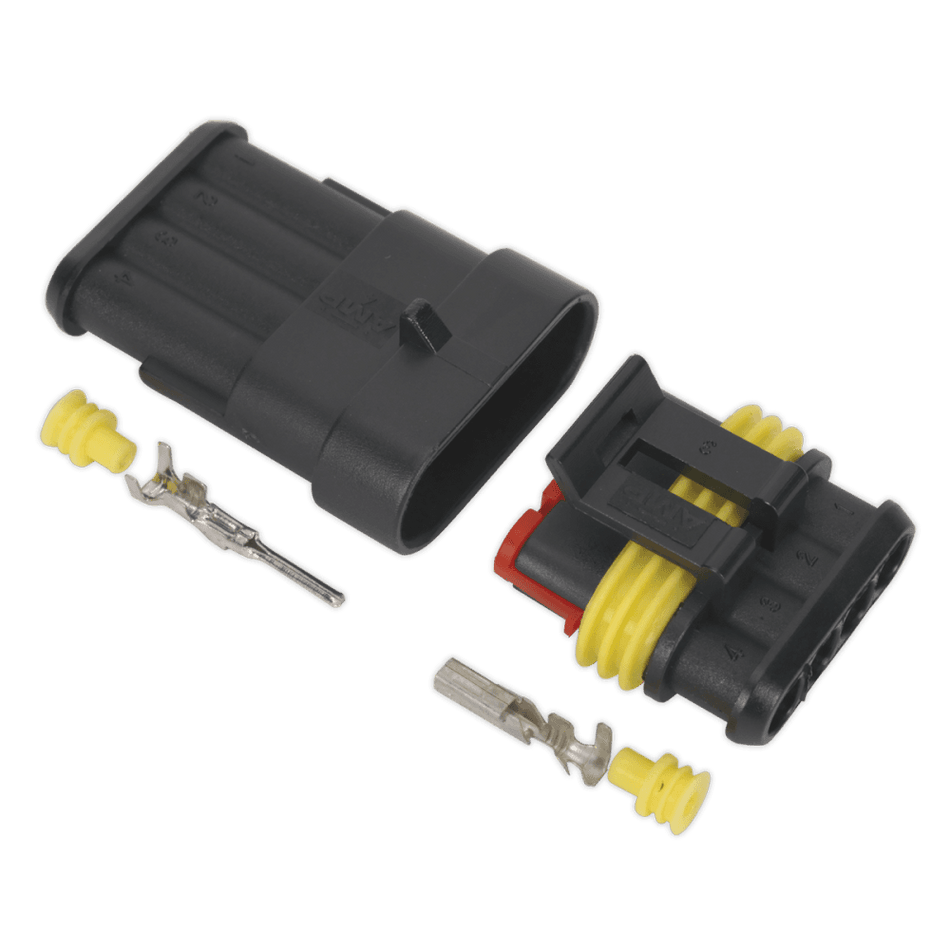Superseal Male & Female Connector 4-Way Model No- 22476