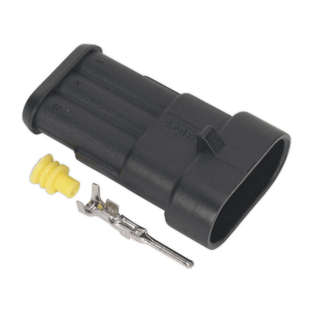 Superseal Male Connector 3-Way Pack of 5 Model No- 22465