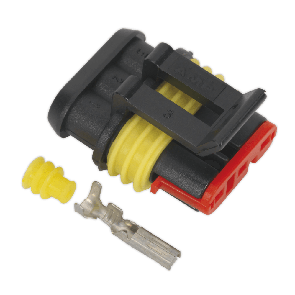 Superseal Female Connector 3-Way Pack of 5 Model No- 22464
