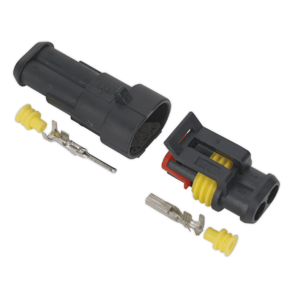 Superseal Male & Female Connector 2 Way 1pr Model No- 22463