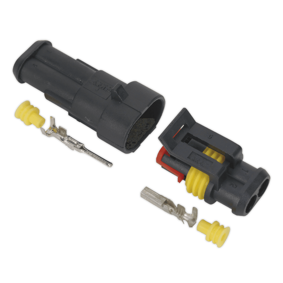 Superseal Male & Female Connector 2 Way 1pr Model No- 22463