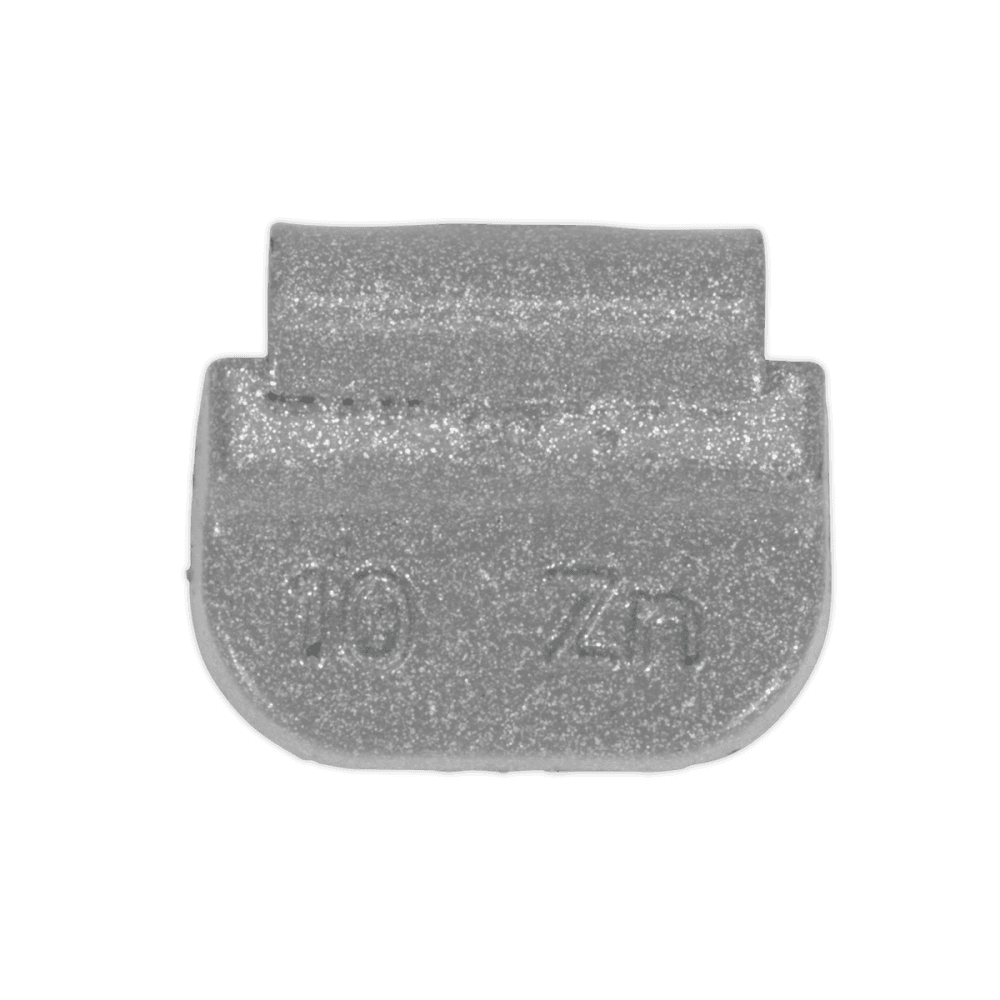 Wheel Weight 10g Hammer-On Zinc for Steel Wheels Pack of 100 Model No- 22319
