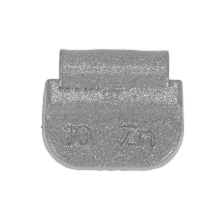 Wheel Weight 10g Hammer-On Zinc for Steel Wheels Pack of 100 Model No- 22319