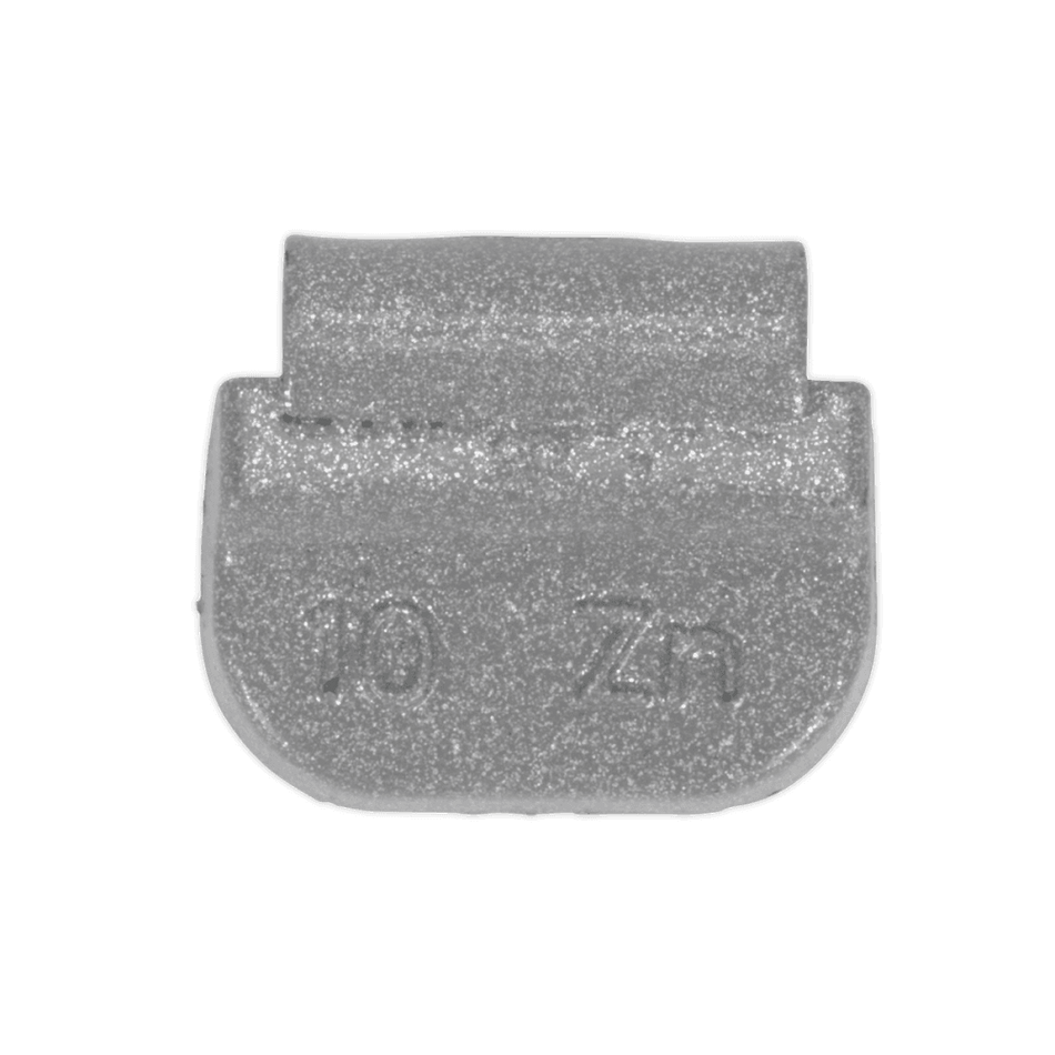Wheel Weight 10g Hammer-On Zinc for Steel Wheels Pack of 100 Model No- 22319