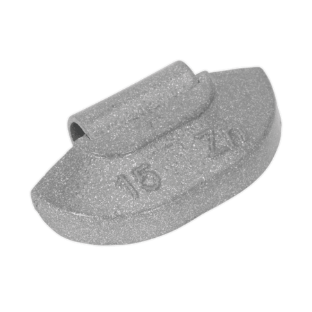 Wheel Weight 15g Hammer-On Zinc for Steel Wheels Pack of 100 Model No- 22320