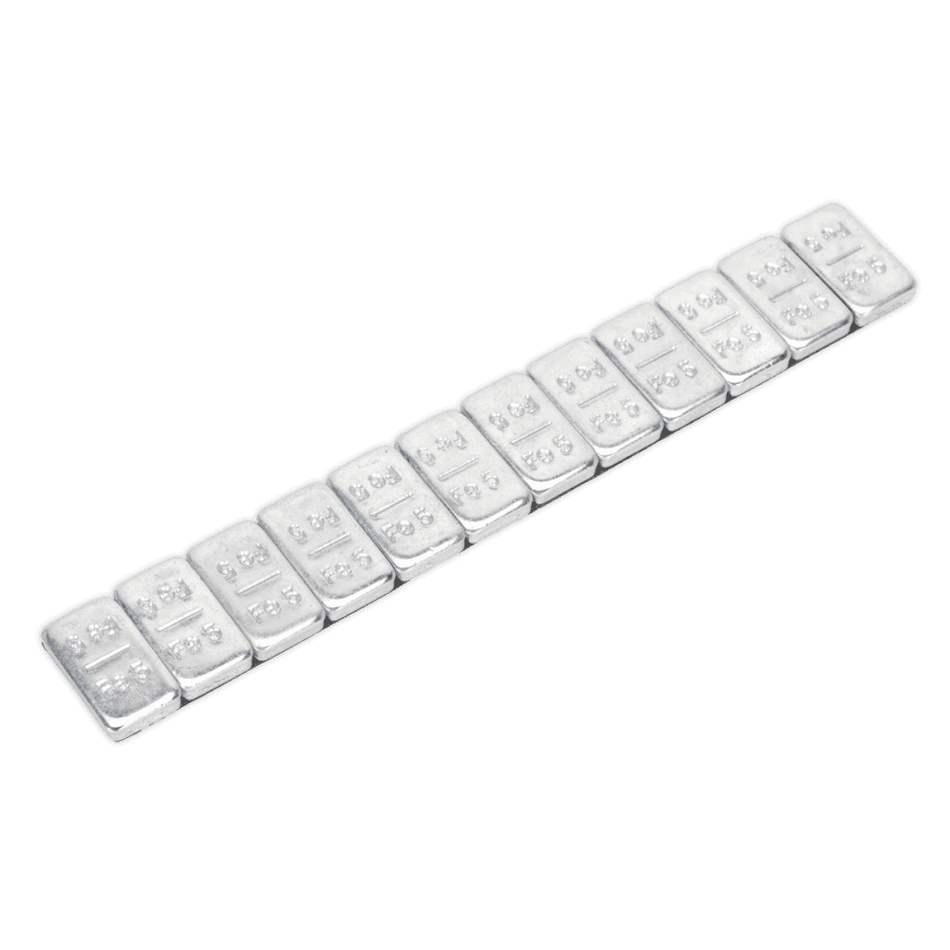 Wheel Weight 5g Adhesive Zinc Plated Steel Strip of 12 Pack of 100 Model No- 22329