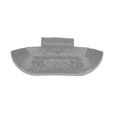 Wheel Weight 20g Hammer-On Zinc for Steel Wheels Pack of 100 Model No- 22321