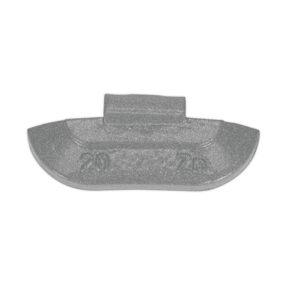 Wheel Weight 20g Hammer-On Zinc for Steel Wheels Pack of 100 Model No- 22321
