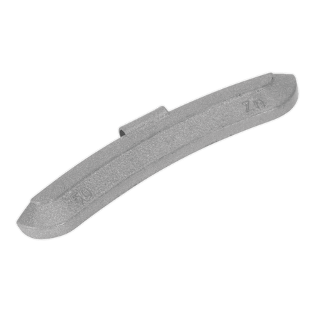 Wheel Weight 50g Hammer-On Zinc for Steel Wheels Pack of 50 Model No- 22327