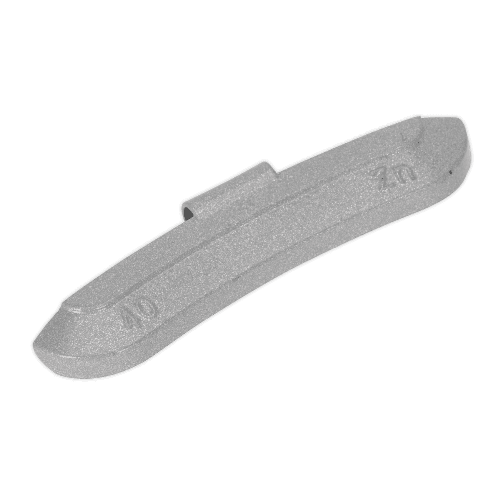 Wheel Weight 40g Hammer-On Zinc for Steel Wheels Pack of 50 Model No- 22325
