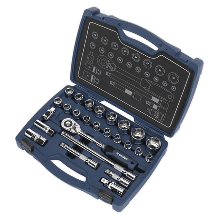 Premier Socket Set 1/2"Sq Drive 26pc : Model No- 22431