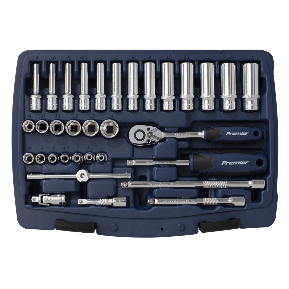 Premier Socket Set 1/4"Sq Drive 33pc : Model No- 22429