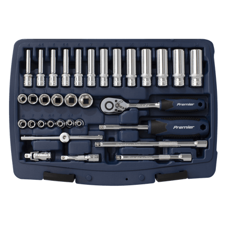 Premier Socket Set 1/4"Sq Drive 33pc : Model No- 22429