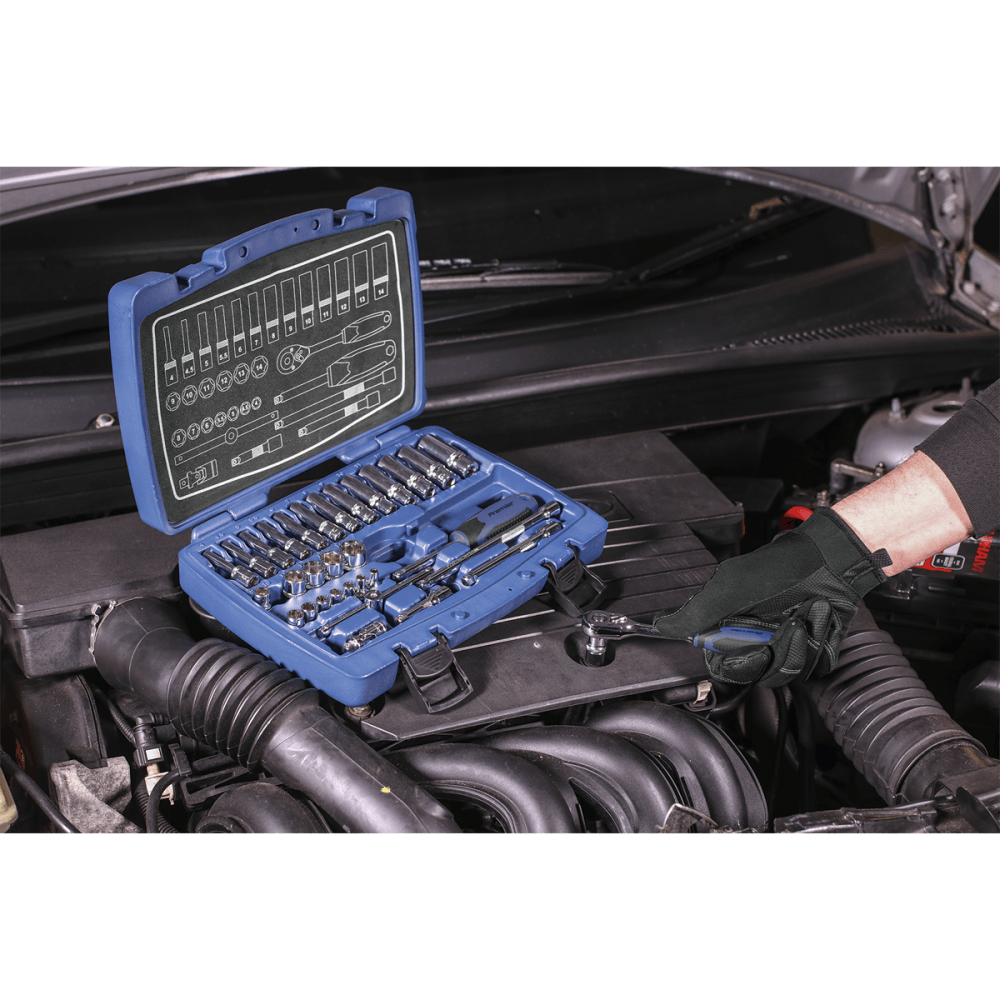 Premier Socket Set 1/4"Sq Drive 33pc : Model No- 22429