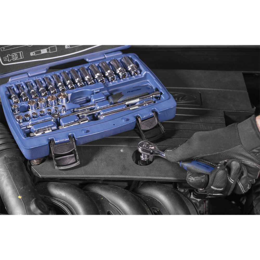 Premier Socket Set 1/4"Sq Drive 33pc : Model No- 22429