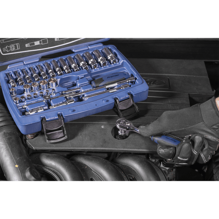 Premier Socket Set 1/4"Sq Drive 33pc : Model No- 22429