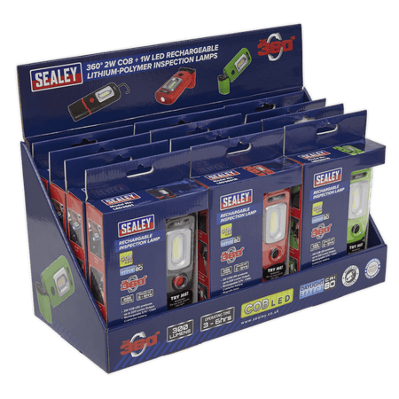 LED3601 Series Inspection Lamp Combination - Display Pack of 12 Model No- 22510