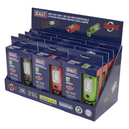 LED3601 Series Inspection Lamp Combination - Display Pack of 12 Model No- 22510