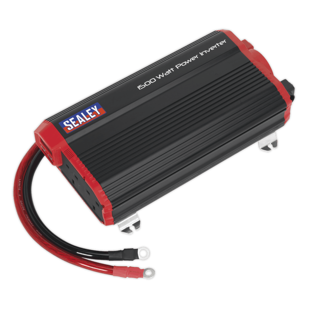 Power Inverter Modified Sine Wave 1500W 12V DC - 230V 50Hz Model No- 22235