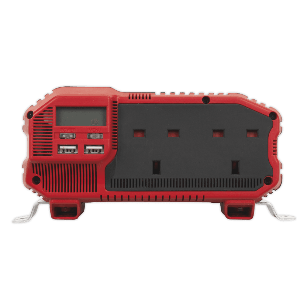 Power Inverter Modified Sine Wave 1500W 12V DC - 230V 50Hz Model No- 22235