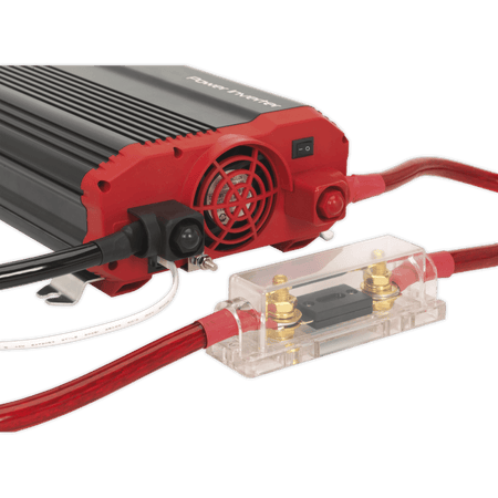 Power Inverter Modified Sine Wave 1100W 12V DC - 230V 50Hz Model No- 22233