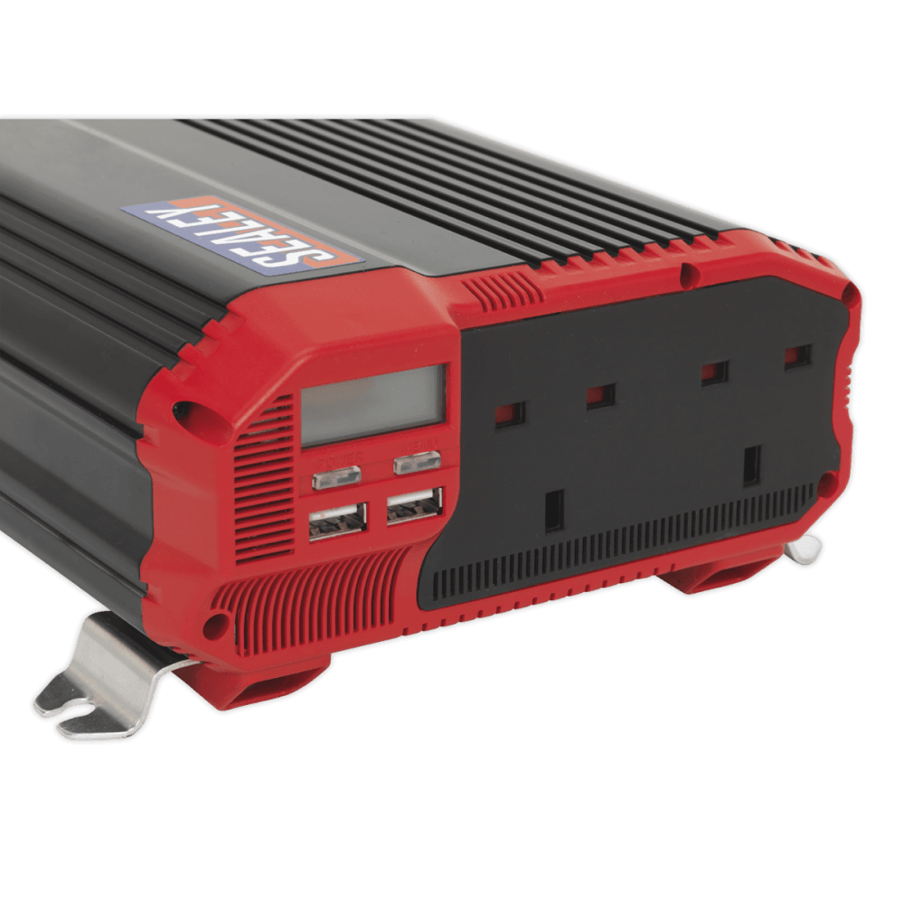 Power Inverter Modified Sine Wave 2000W 12V DC - 230V 50Hz Model No- 22234