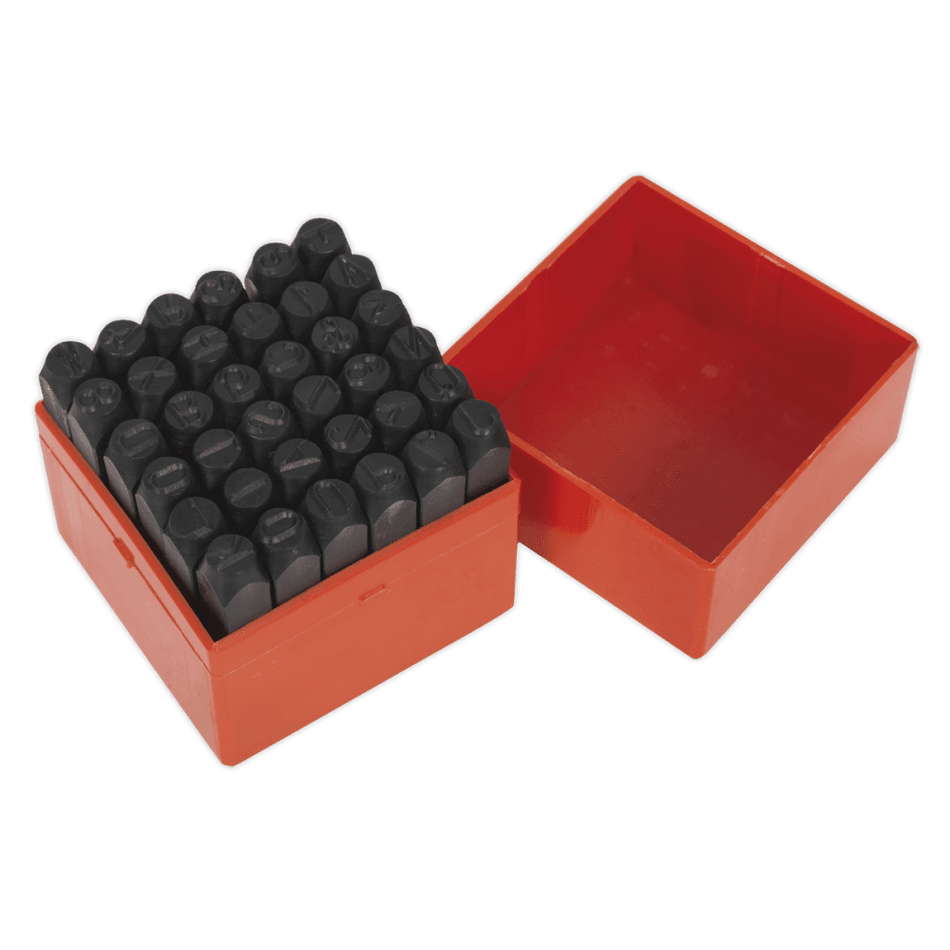 Letter & Number Punch Set 36pc 10mm Model No- 22301