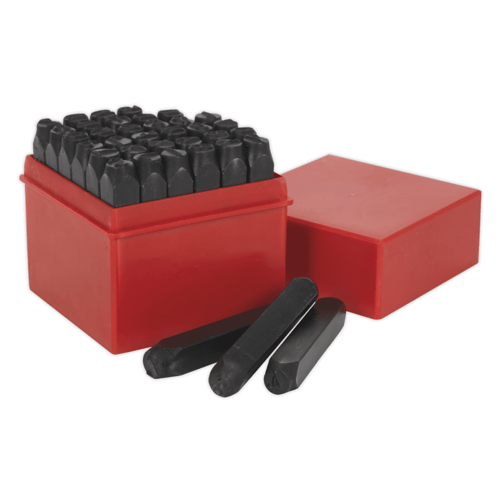 Letter & Number Punch Set 36pc 8mm Model No- 22300