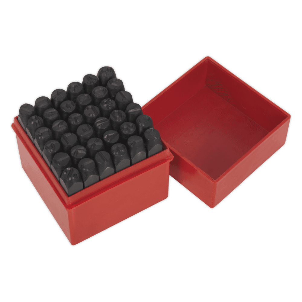 Letter & Number Punch Set 36pc 8mm Model No- 22300