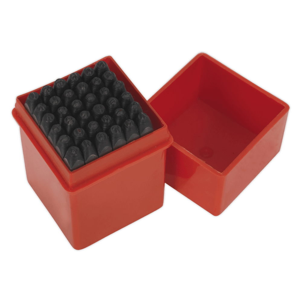 Letter & Number Punch Set 36pc 2.5mm Model No- 22299