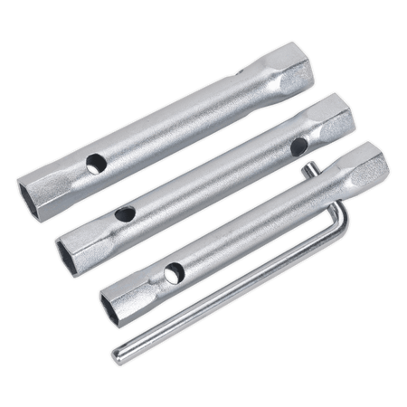Spark Plug Box Spanner Set 3pc Long Reach Double End Model No- 22492