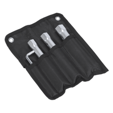 Spark Plug Box Spanner Set 3pc Long Reach Double End Model No- 22492