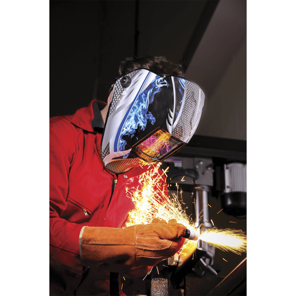 Welding Helmet Auto Darkening Shade 9-13 Model No- 22185