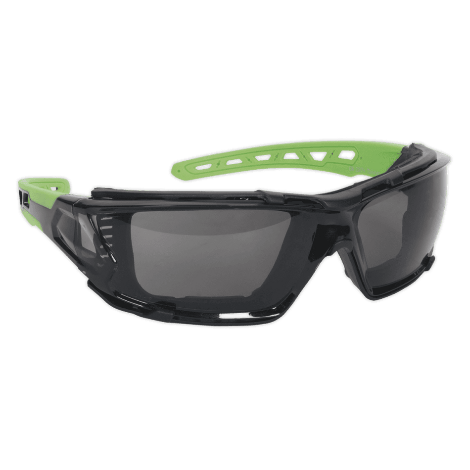 Safety Spectacles with EVA Foam Lining - Anti-Glare Lens Model No- 22428