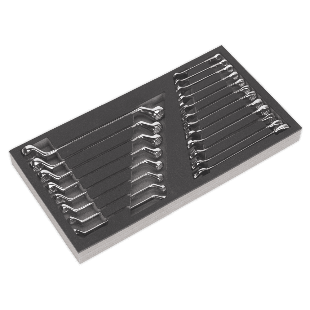 Tool Chest Combination 16 Drawer with Ball Bearing Slides - Black/Grey & 420pc Tool Kit Model No- 22349